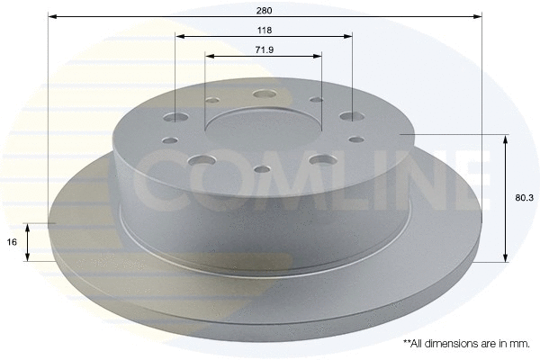 Brake Disc (ADC1577)