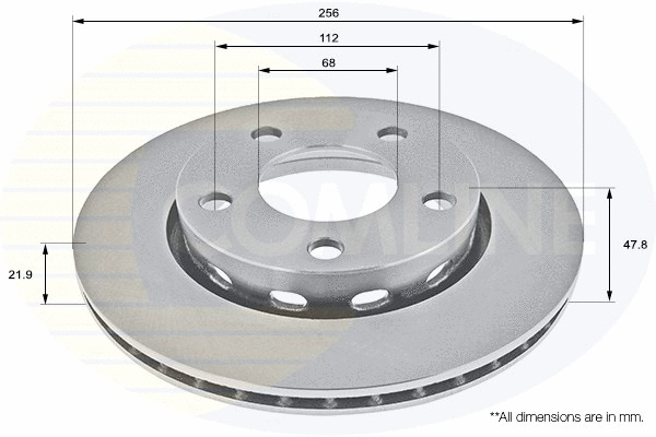 Brake Disc (ADC1489V)