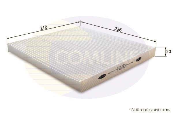 Filter, cabin air (EKF366)