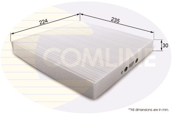 Filter, cabin air (EKF209)