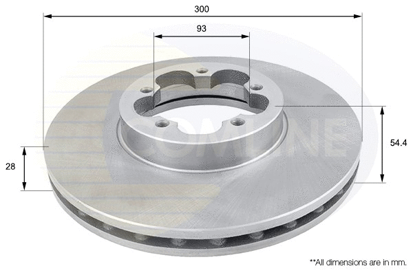 Brake Disc (ADC1232V)