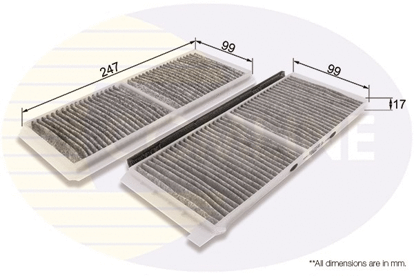 Filter, cabin air (EKF337A-2)