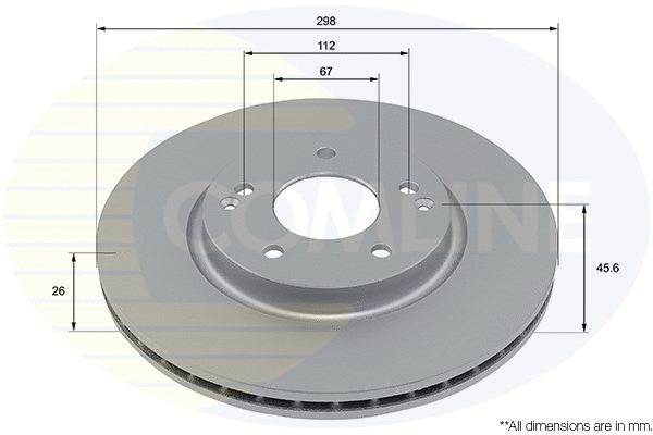 Brake Disc (ADC2951V)
