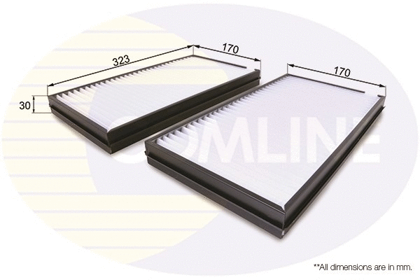 Filter, cabin air (EKF158)