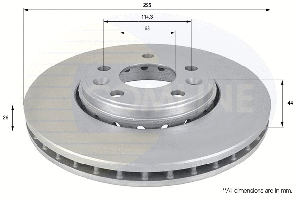 Brake Disc (ADC1584V)
