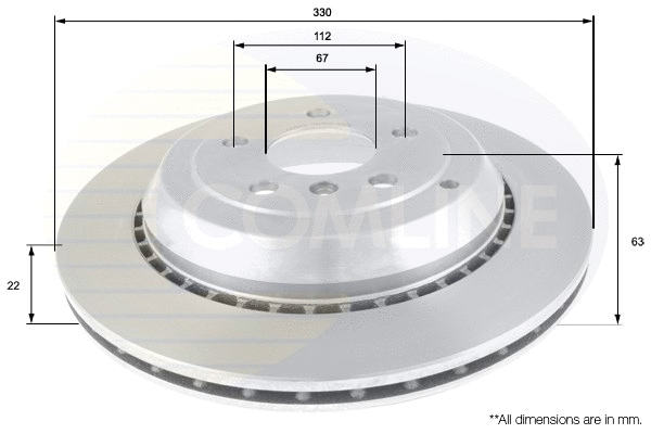 Brake Disc (ADC1649V)