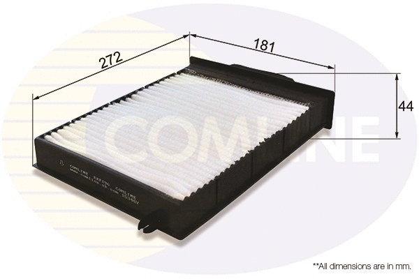 Filter, cabin air (EKF196)