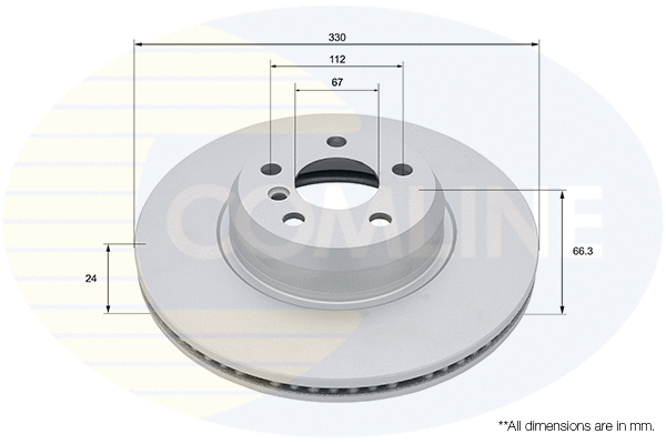 Brake Disc (ADC5017V)