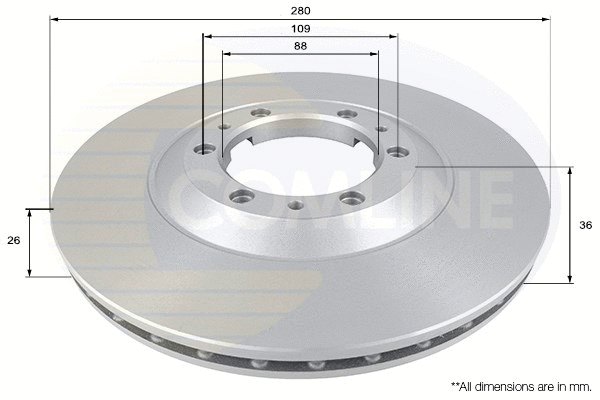 Brake Disc (ADC0705V)
