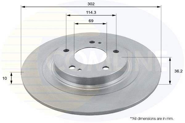 Brake Disc (ADC2732)