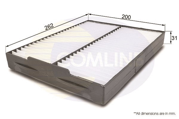 Filter, cabin air (EKF162)