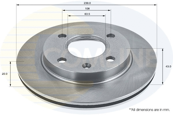 Brake Disc (ADC0440V)