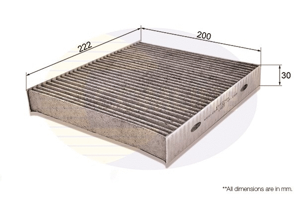 Filter, cabin air (EKF206A)