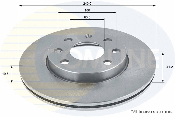 Brake Disc (ADC1123V)