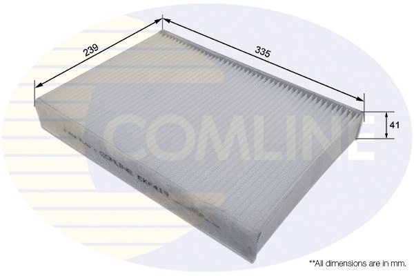 Filter, cabin air (EKF419)