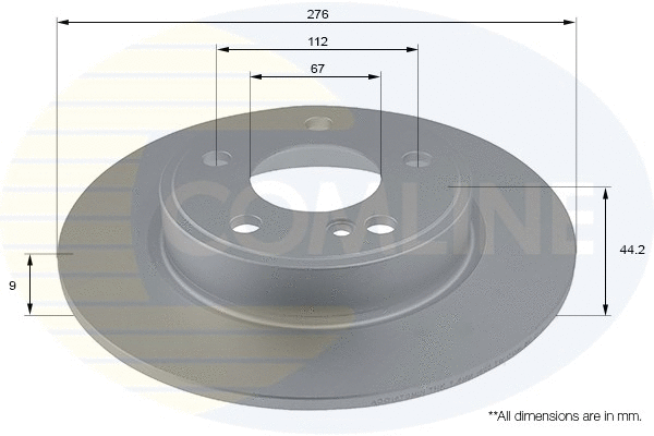 Brake Disc (ADC1670)