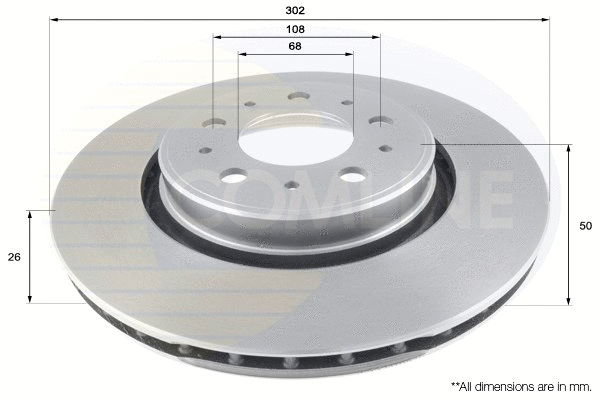 Brake Disc (ADC1915V)