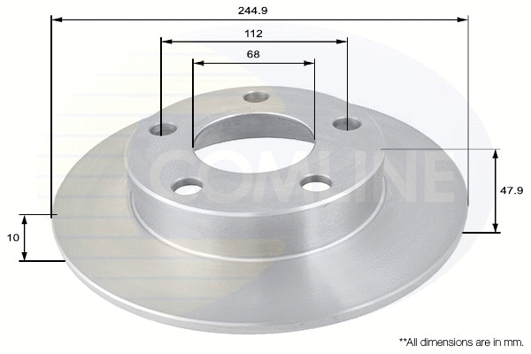 Brake Disc (ADC1437)