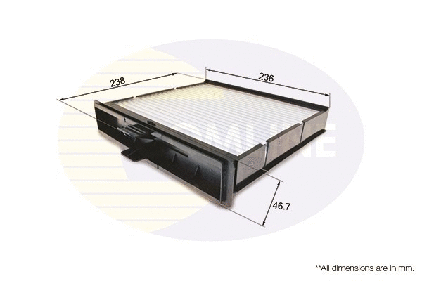 Filter, cabin air (EKF157)