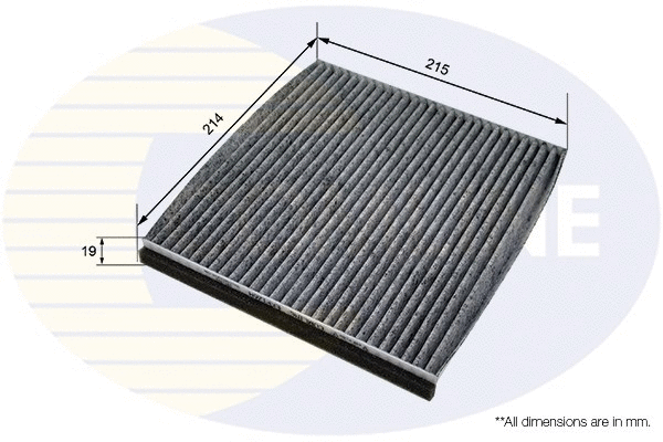 Filter, cabin air (EKF126A)