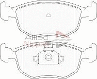 Brake Pad Set, disc brake (ADB0735)