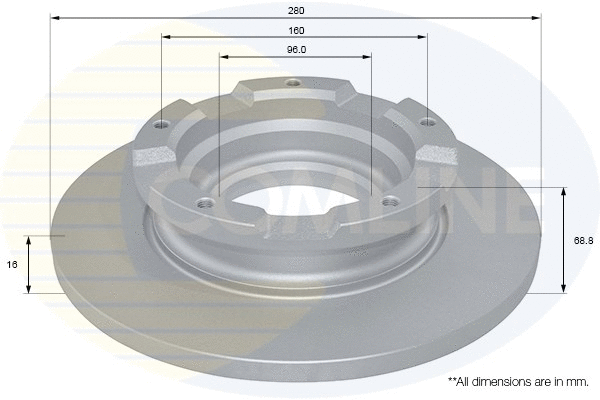 Brake Disc (ADC1241)