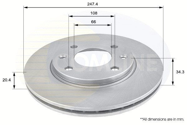 Brake Disc (ADC1506V)