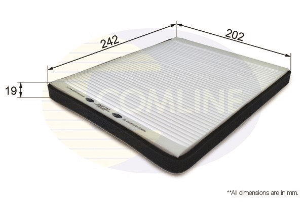 Filter, cabin air (EKF212)