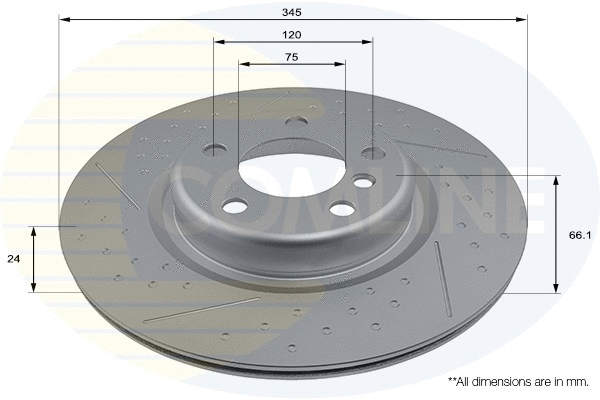 Brake Disc (ADC2875V)