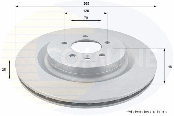 Brake Disc (ADC1279V)