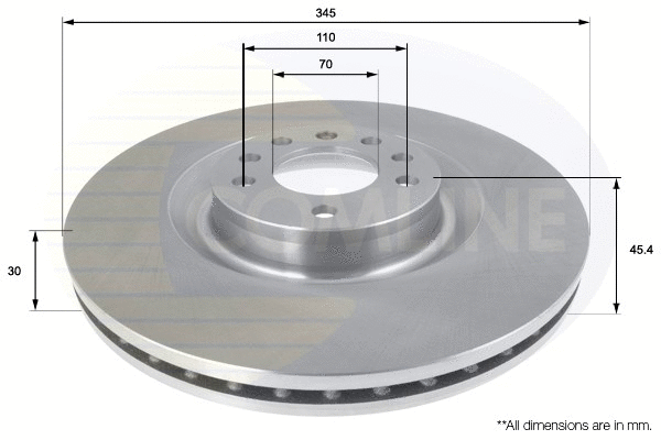 Brake Disc (ADC1155V)