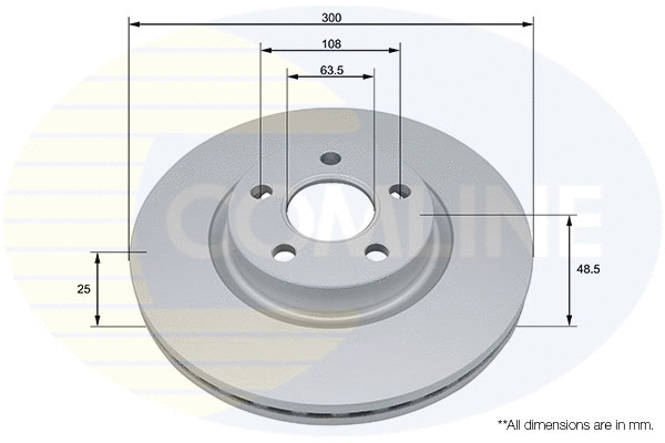 Brake Disc (ADC5082V)