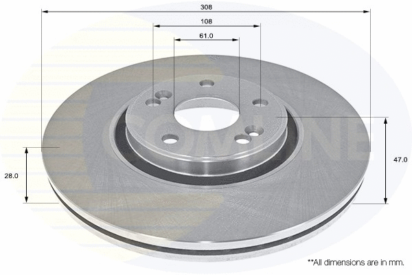 Brake Disc (ADC2705V)