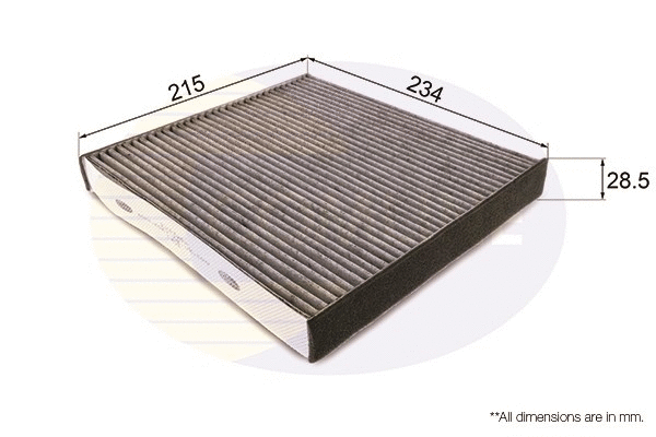 Filter, cabin air (EKF348A)