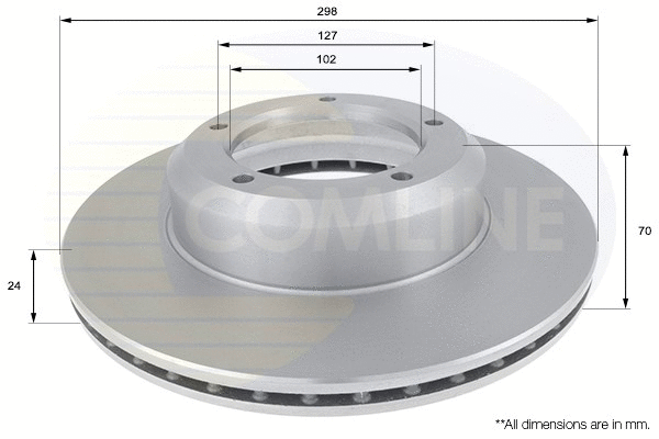 Brake Disc (ADC1311V)