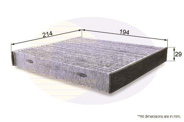 Filter, cabin air (EKF185A)