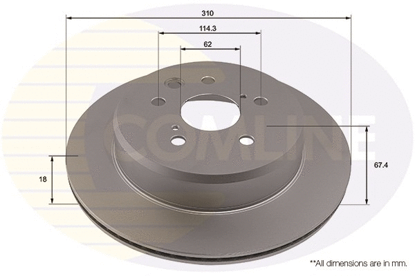 Brake Disc (ADC2938V)