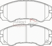 Brake Pad Set, disc brake (ADB3866)