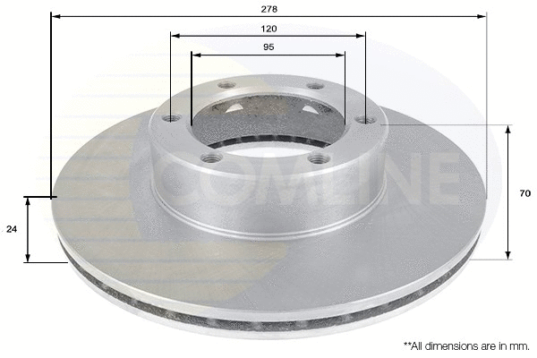 Brake Disc (ADC1559V)