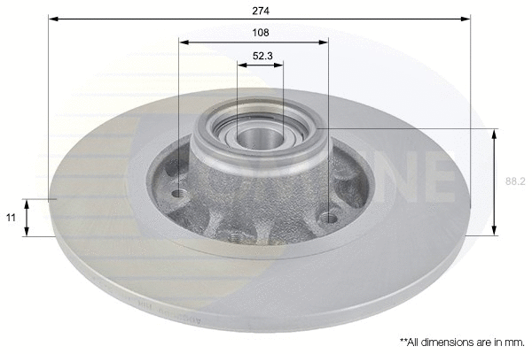 Brake Disc (ADC3009)