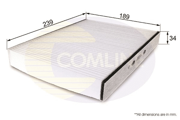 Filter, cabin air (EKF121)