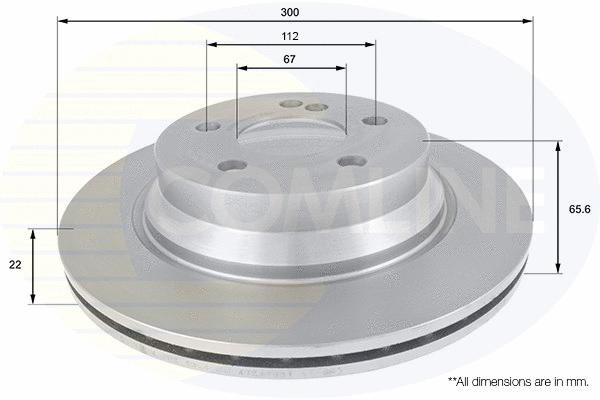 Brake Disc (ADC1626V)