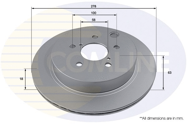 Brake Disc (ADC4096V)