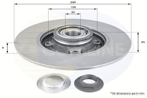 Brake Disc (ADC3002)