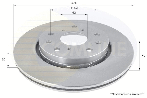 Brake Disc (ADC0925V)