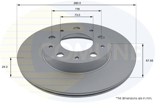 Brake Disc (ADC4002V)