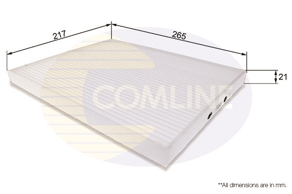 Filter, cabin air (EKF137)