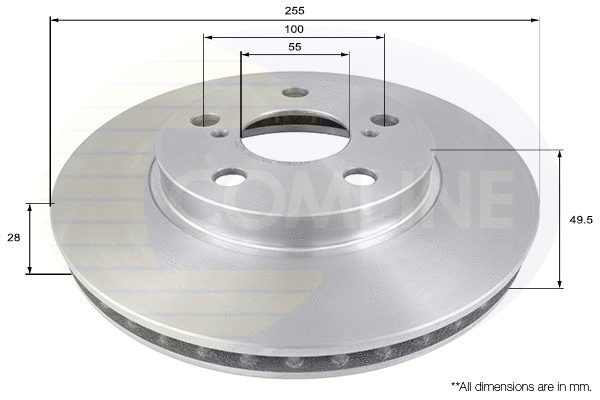 Brake Disc (ADC0169V)