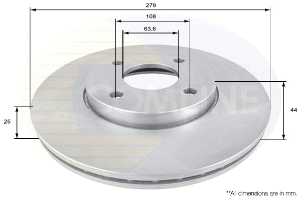Brake Disc (ADC1244V)