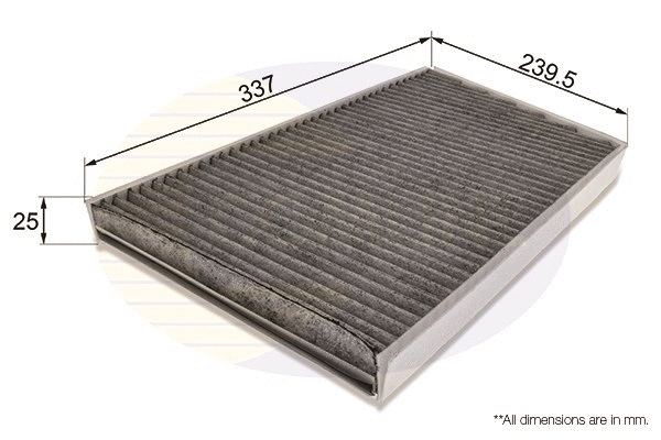 Filter, cabin air (EKF244A)